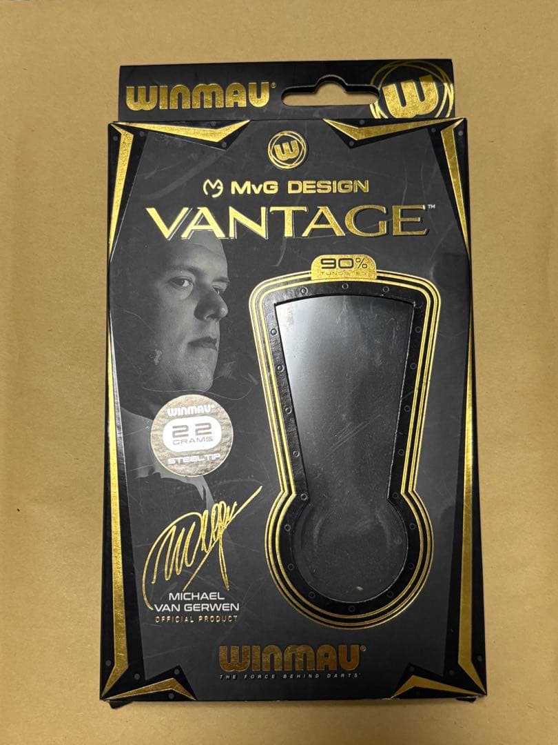 美品 Winmau Vantage MvG マイケルヴァンガーウェン 4BA