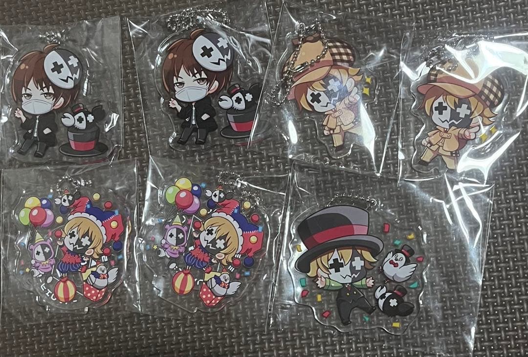 【7個セット】アクリルキーホルダー　レトルト