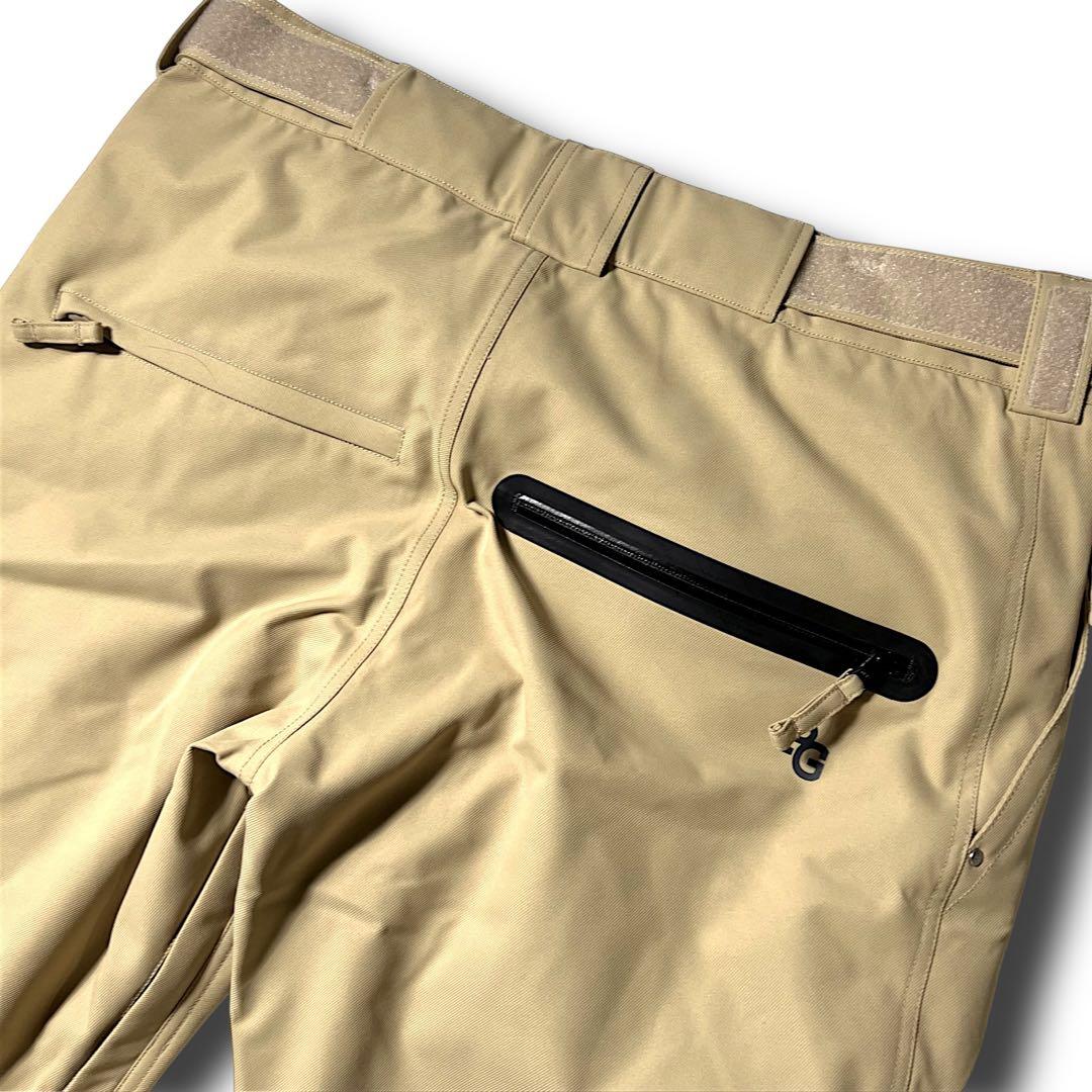 ベージュ パーリーゲイツ 定3.9万 防汚防水防風 ストレッチ スノーウェア