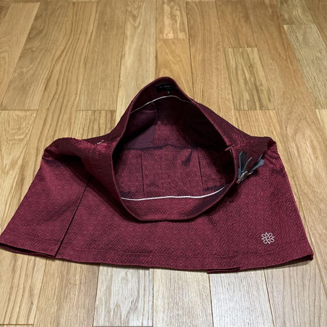 St ANDREWS サイズL ベルトデザイン ミニプリーツスカート