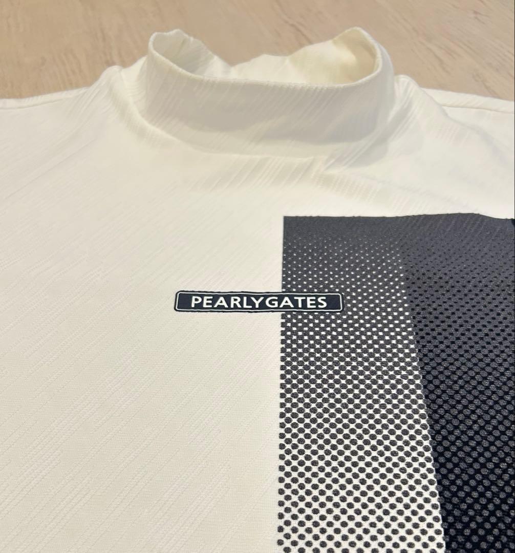 PEARLY GATES パーリーゲイツ モックネック　半袖Tシャツ
