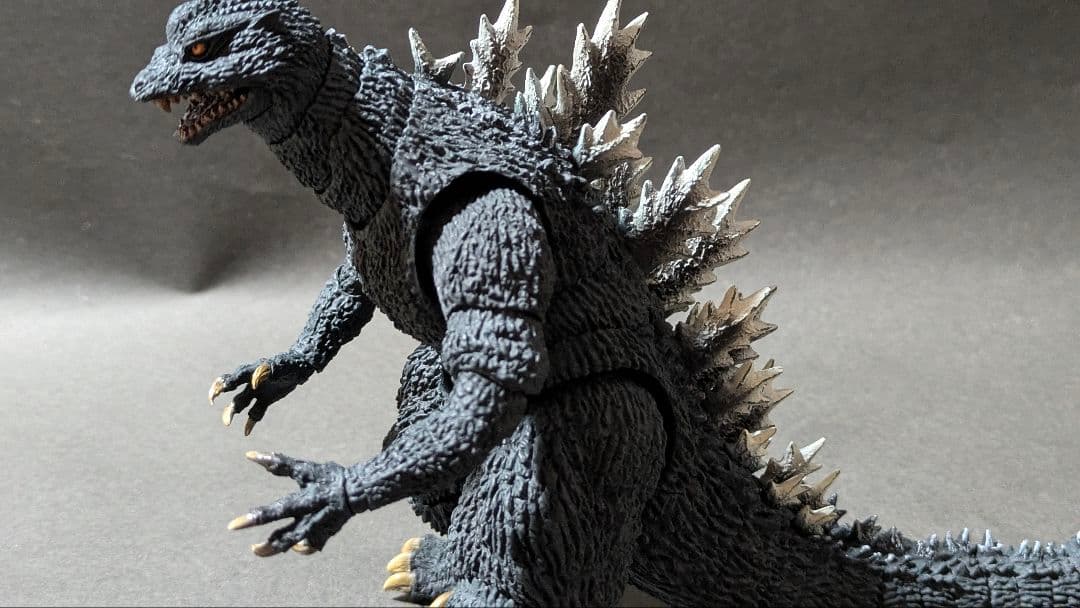 s.h.monsterarts ゴジラ　2004 再販版　ファイルウォーズ