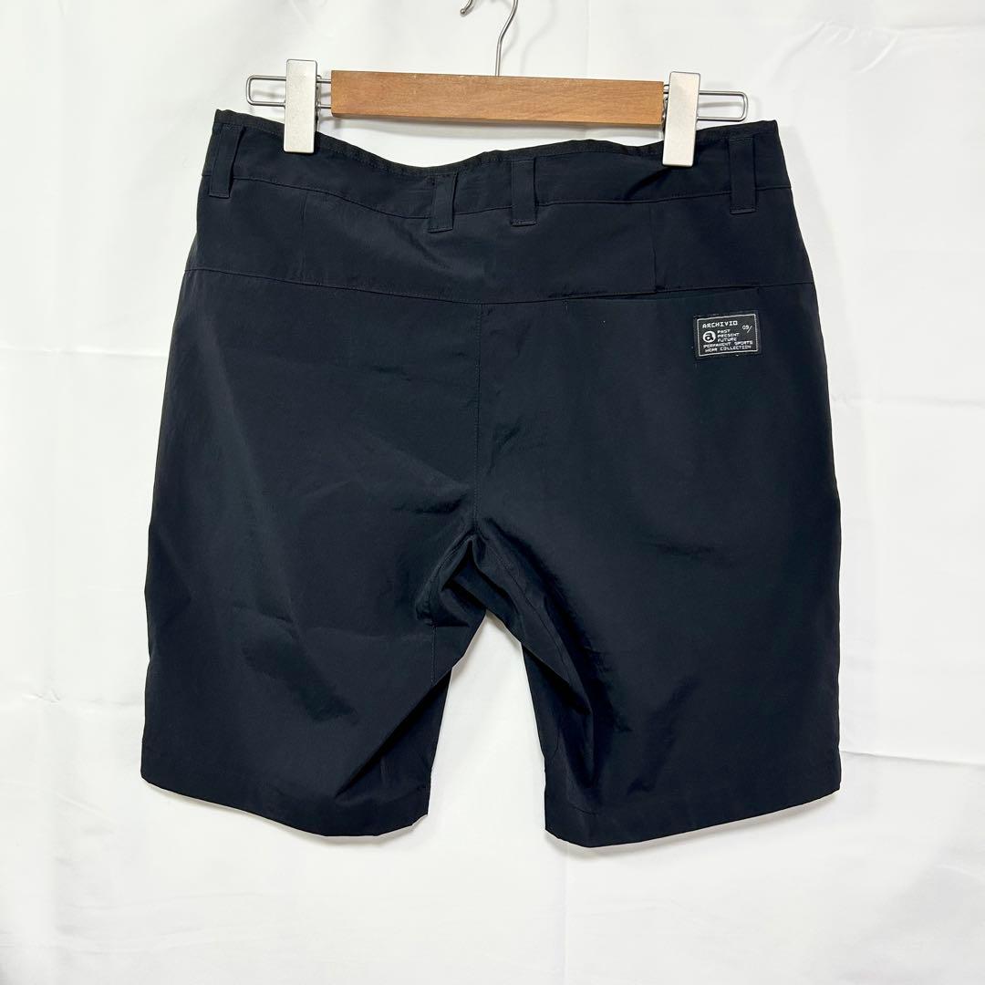 ARCHIVIO アルチビオ　ハーフパンツ 46 黒 ゴルフ　ウェア　軽量