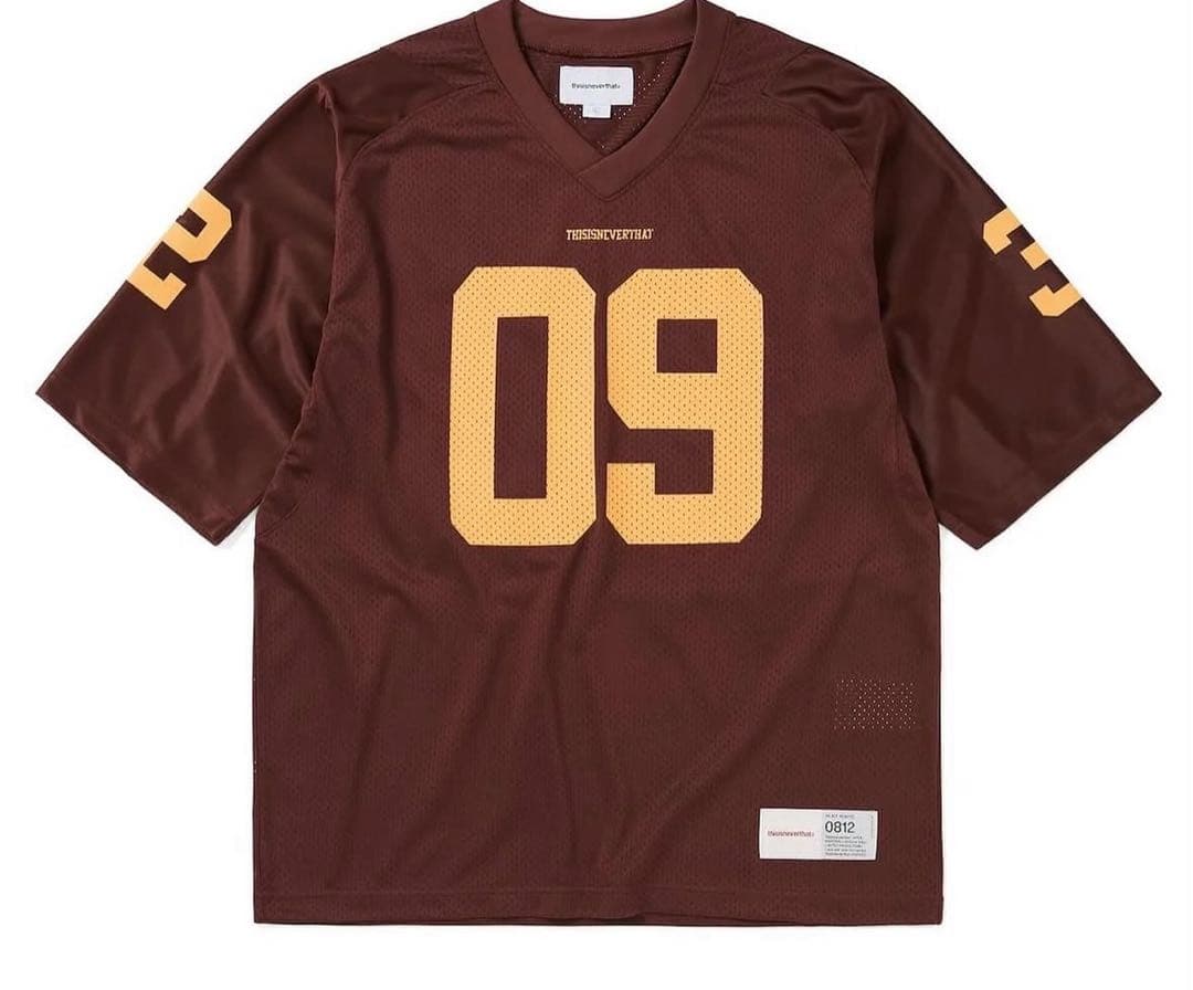 シャツ thisisneverthat Mesh Football Jersey