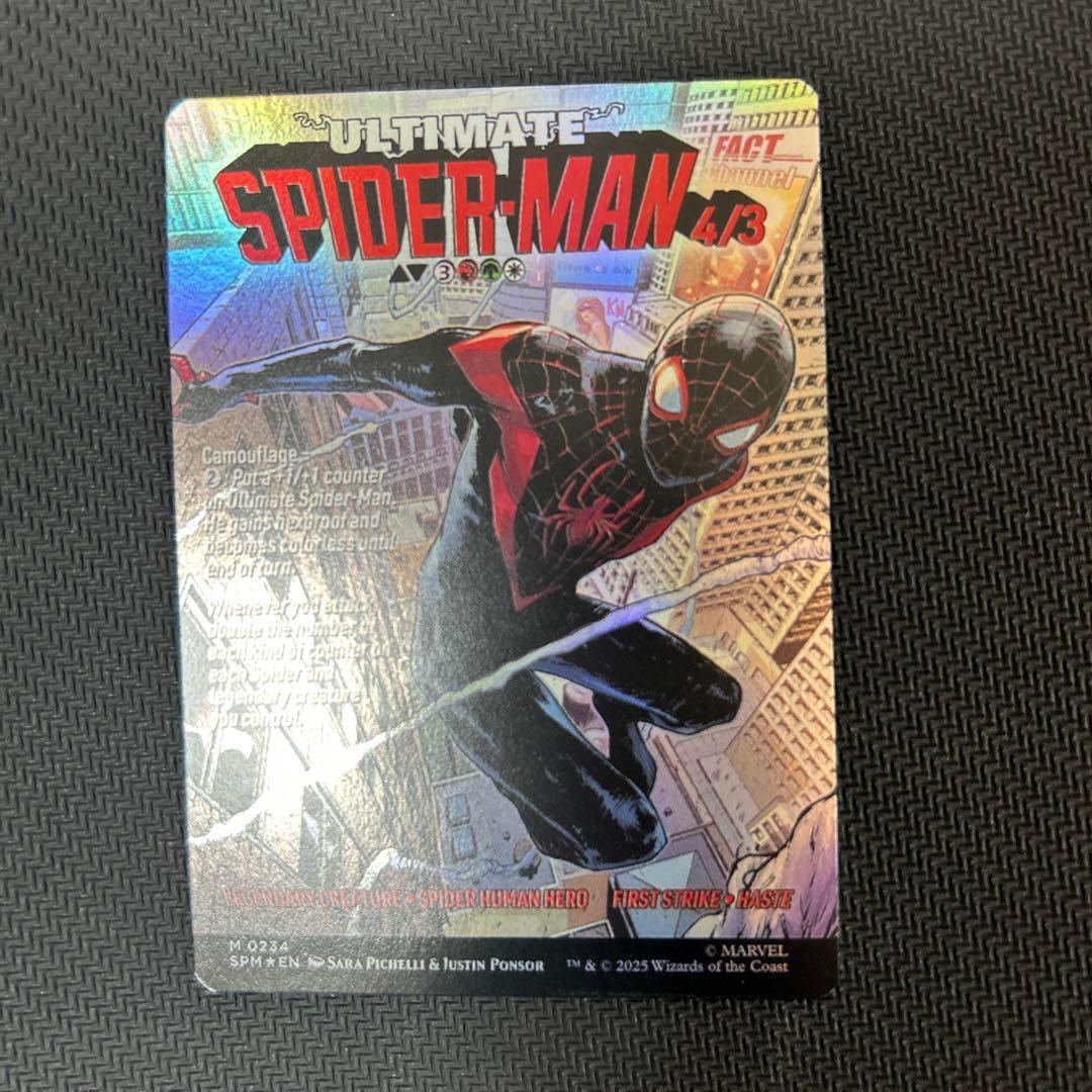 MTG マイルズ・モラレス/アルティメット・スパイダーマン Foil 英語