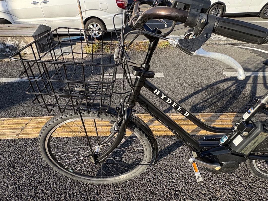 中古ブリヂストン電動アシスト自転車　12.3Ah 大阪　007番
