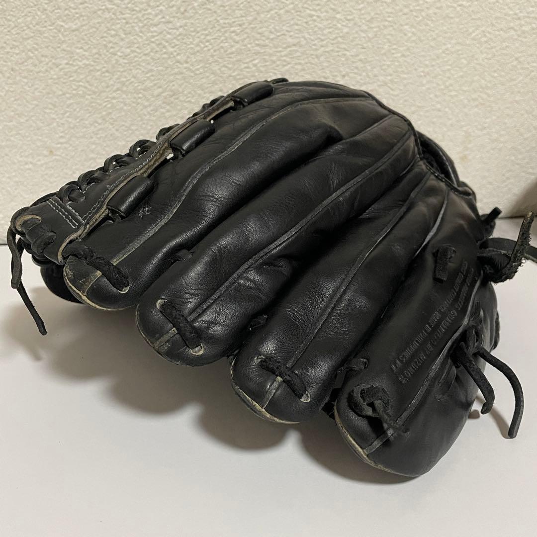 【激レア】 MIZUNO ワールドウィン 軟式グローブ ブラック オイル付き