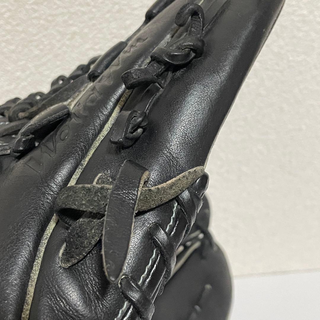 【激レア】 MIZUNO ワールドウィン 軟式グローブ ブラック オイル付き