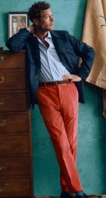 【新品未使用】ラルフローレンCHAPS カスタムフィットD/ORANGE35