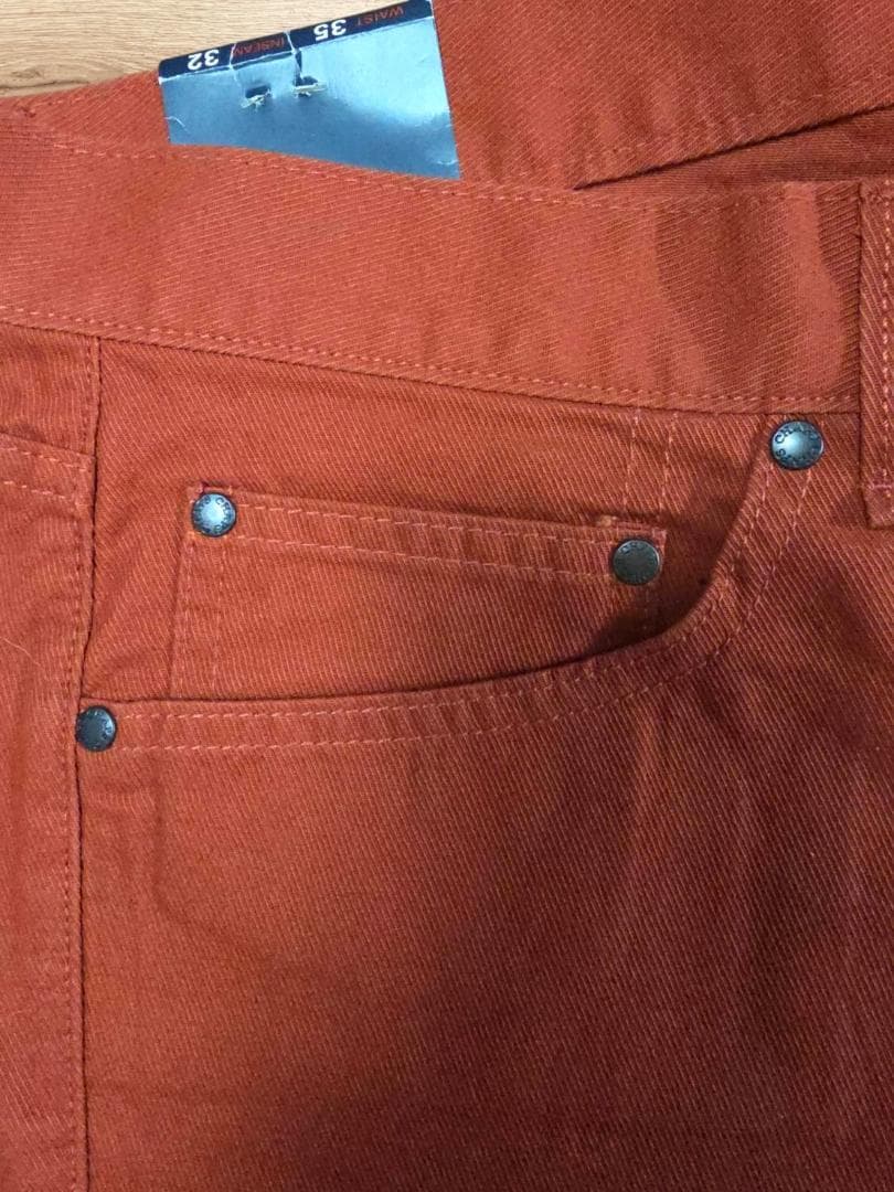 【新品未使用】ラルフローレンCHAPS カスタムフィットD/ORANGE35