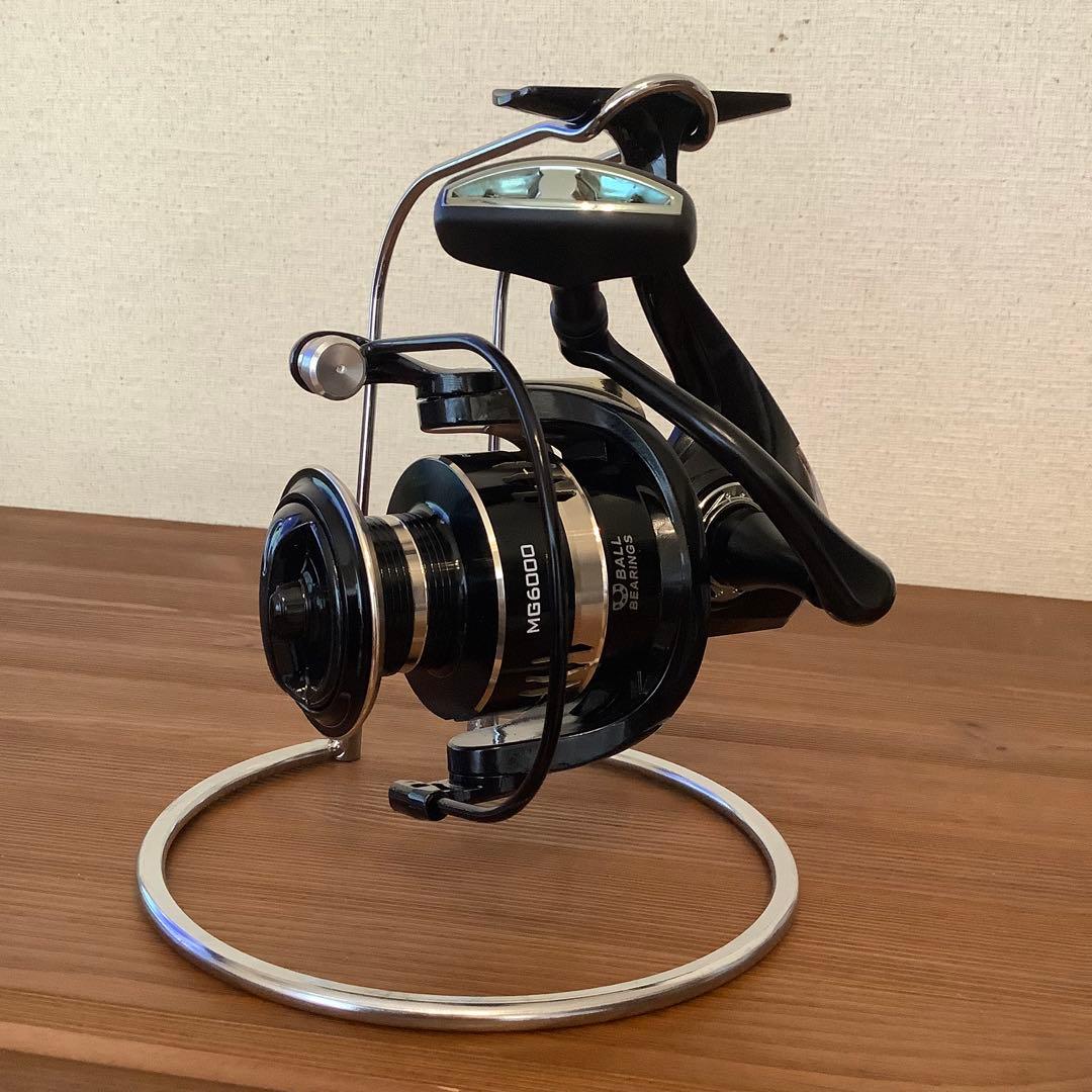 1.68mMAX120g 2ピースロッド&ゴリ巻きスピニングリール6000番