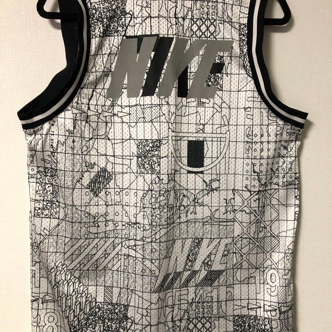 NIKE AIR ASGRETRO JERSEY M ポリエステル　WHT 総柄