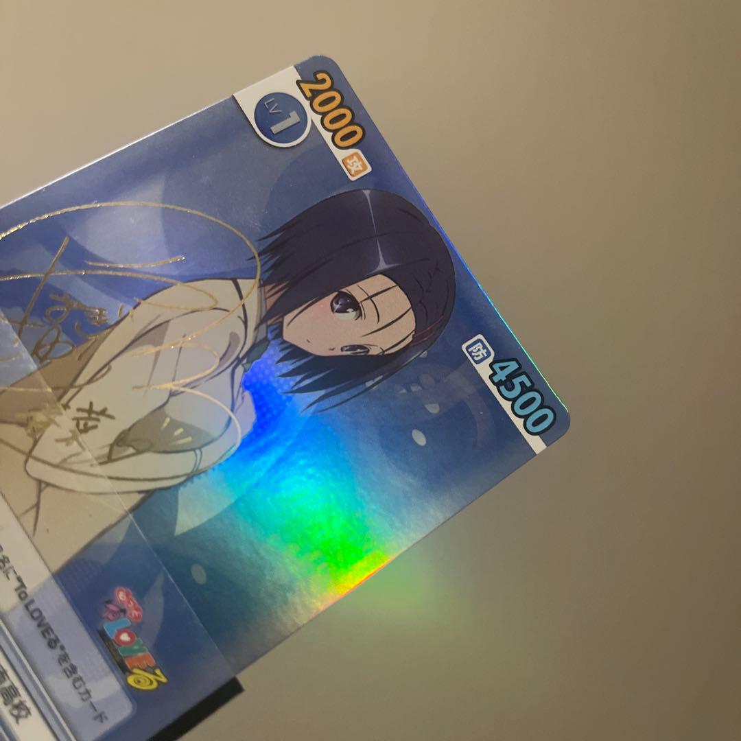 ヴィクトリースパーク　ToLOVEる　西連寺春奈　サイン
