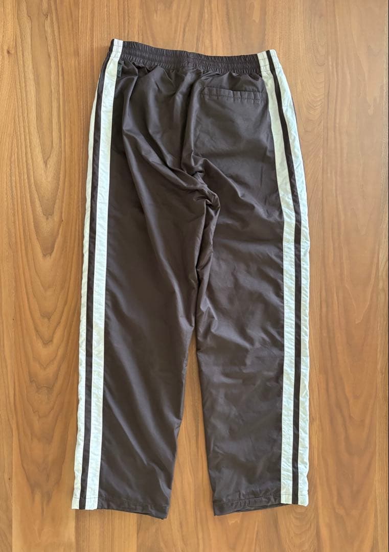 adidas アディダス トラックパンツ ブラウン希少カラー 万国旗タグ y2k