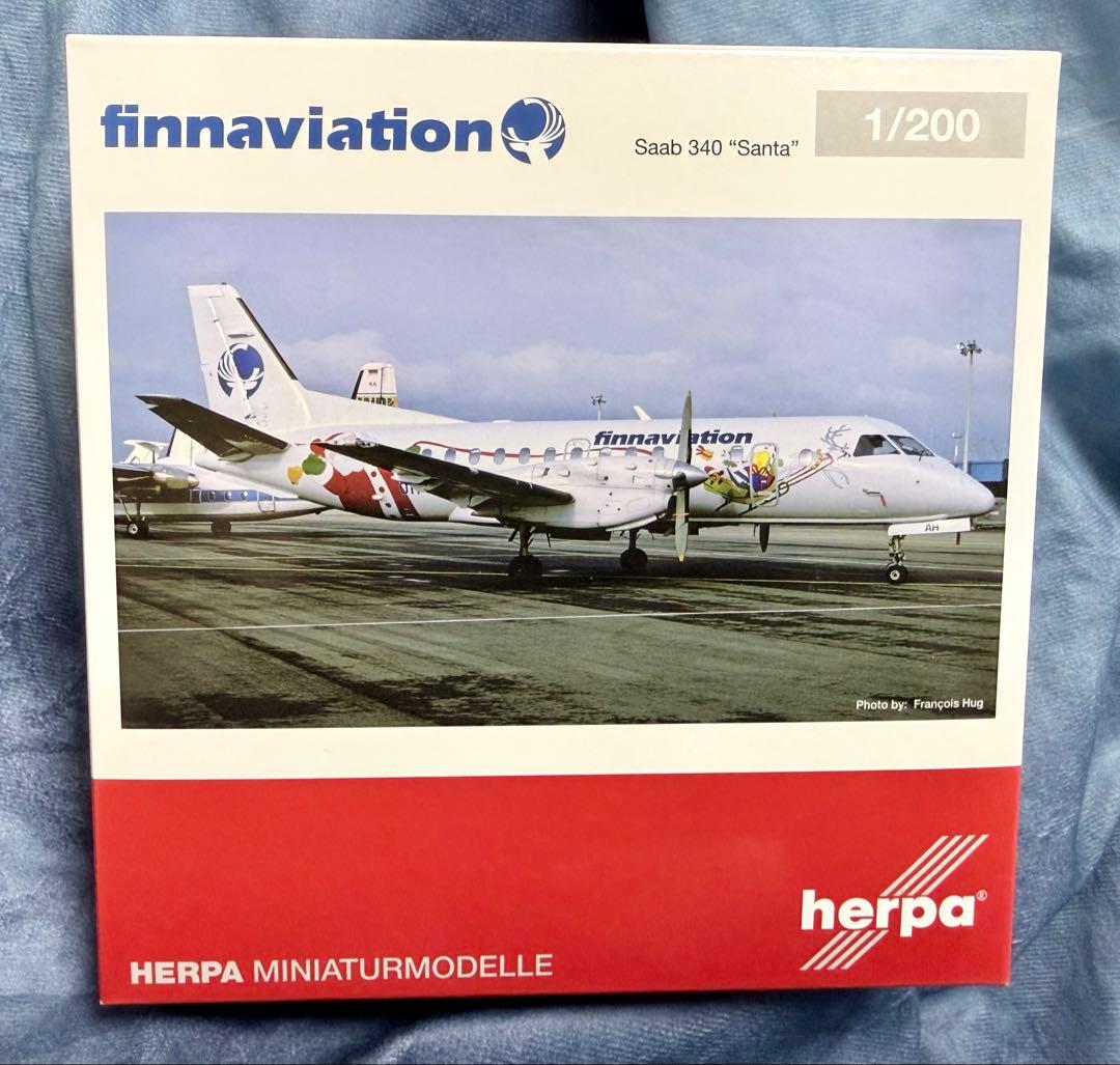 フィンエアー SAAB 340 サンタクロース 1/200 “Santa”