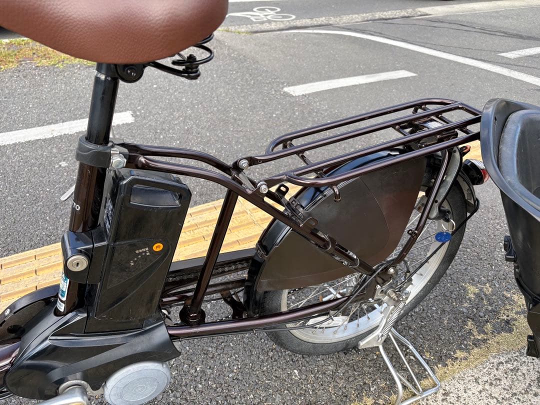 中古20㌅Panasonic電動アシスト自転車　8.9Ah3点灯　大阪　099