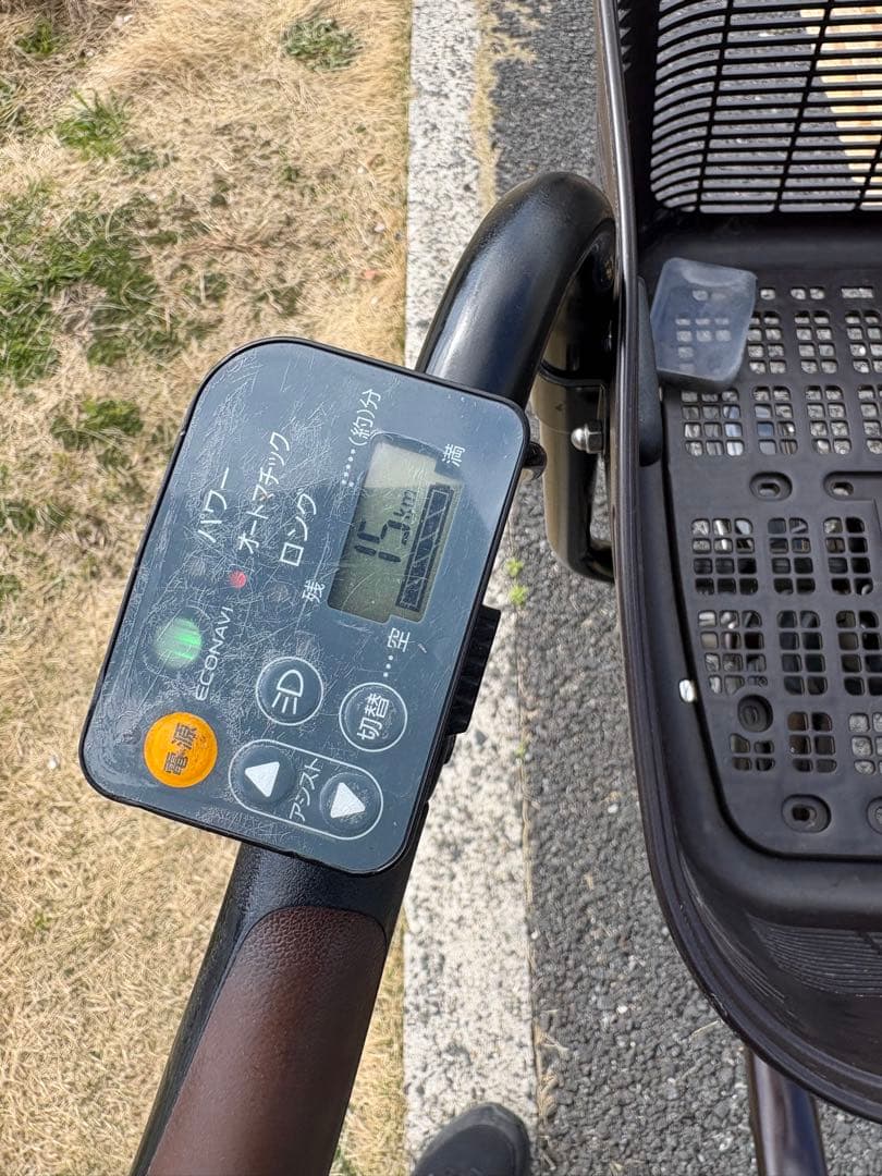 中古20㌅Panasonic電動アシスト自転車　8.9Ah3点灯　大阪　099