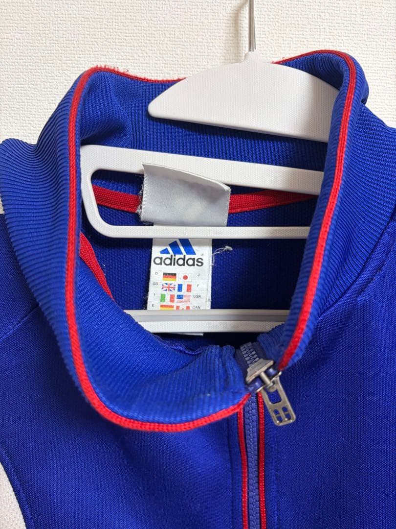 adidas JFAジャージ 青