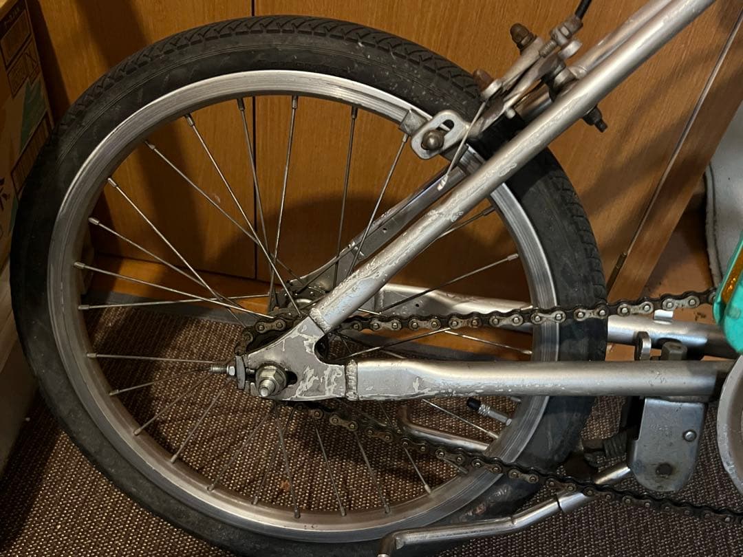 麦*ん様 折りたたみ自転車　ブリヂストン　トランジットライト　9.6Kg ８０✖