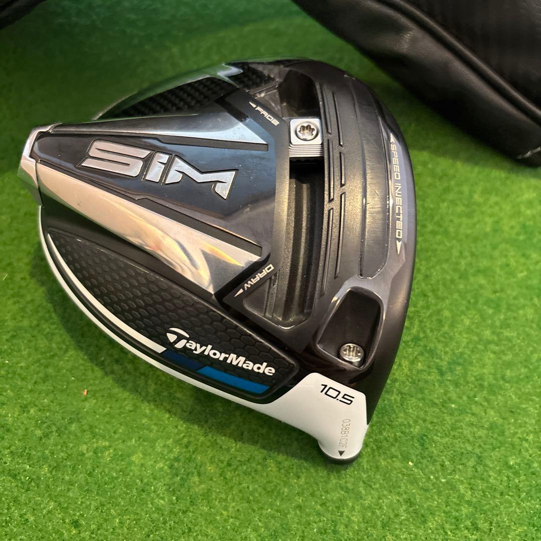 TaylorMade SIM ドライバー 10.5度 ヘッドのみ ヘッドカバー付