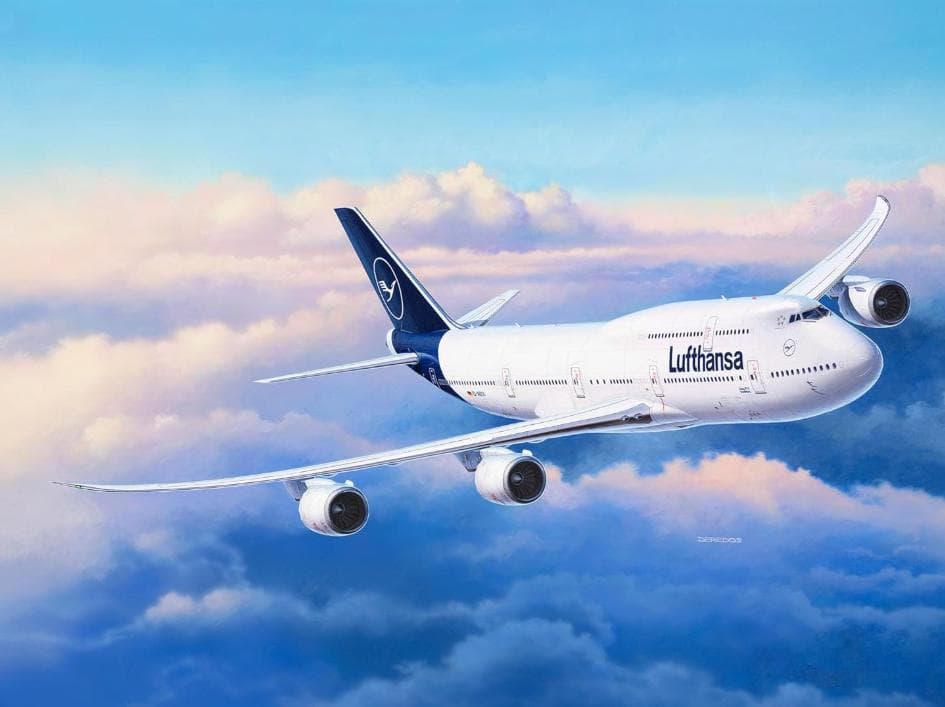 ドイツレベル 1/144 ルフトハンザ航空 B747-8a New Livery