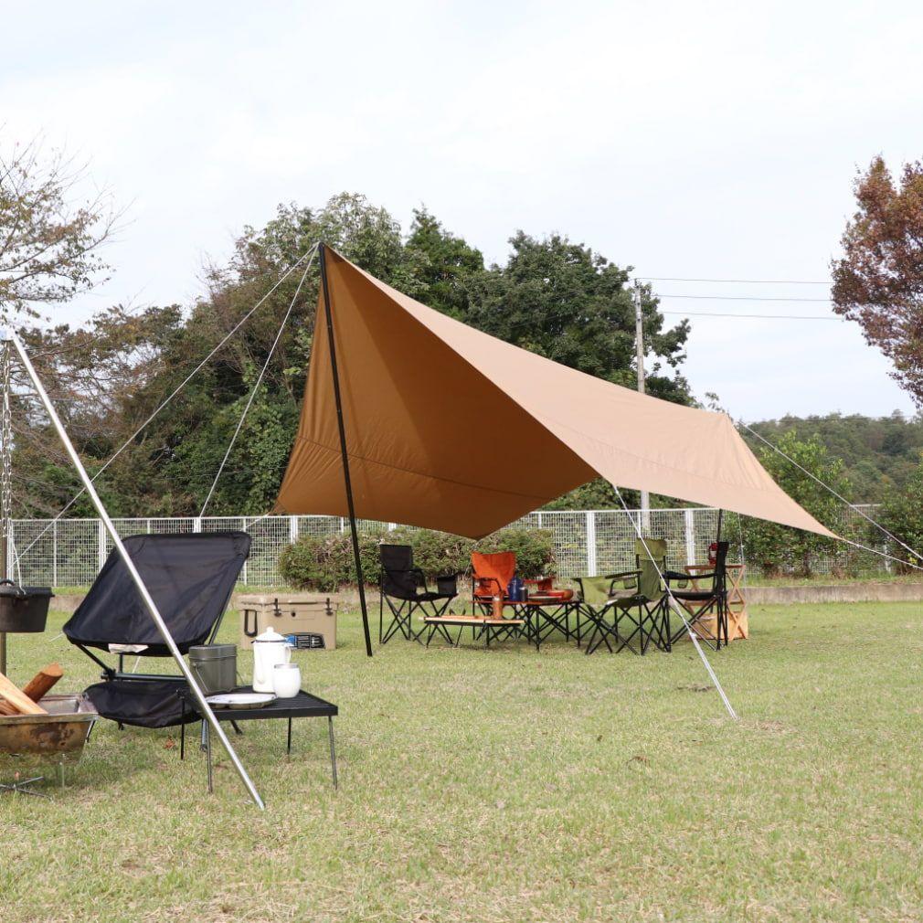 HEXA TARP TC　ヘキサタープ　キャンプ　タープ　BBQ　ポリコットン