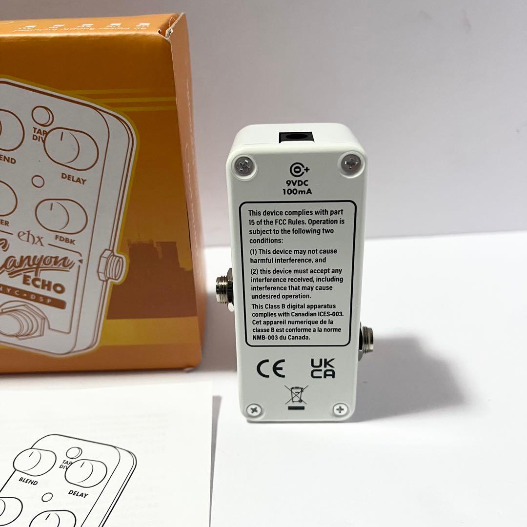 新品未使用 Electro Harmonix PICO CANYON ECHO