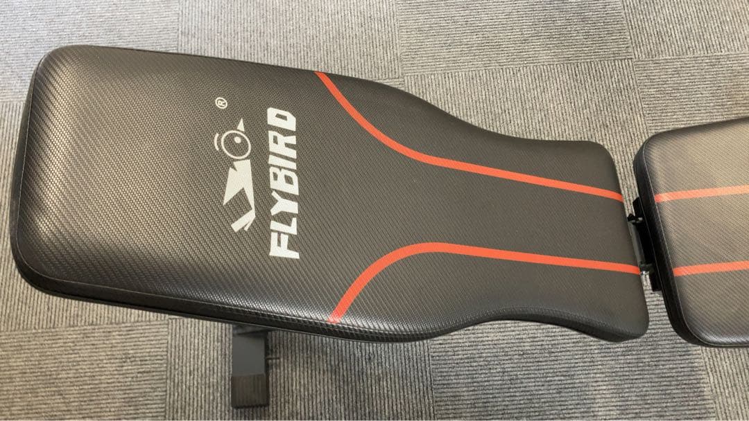 値下げ中！〈極美品〉トレーニングベンチ　FLYBIRD 可変式フラットベンチ