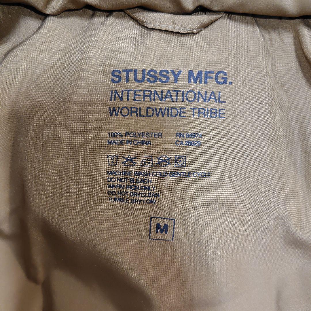 STUSSY 迷彩ダウンジャケット 20TH SURPLUS　メンズ