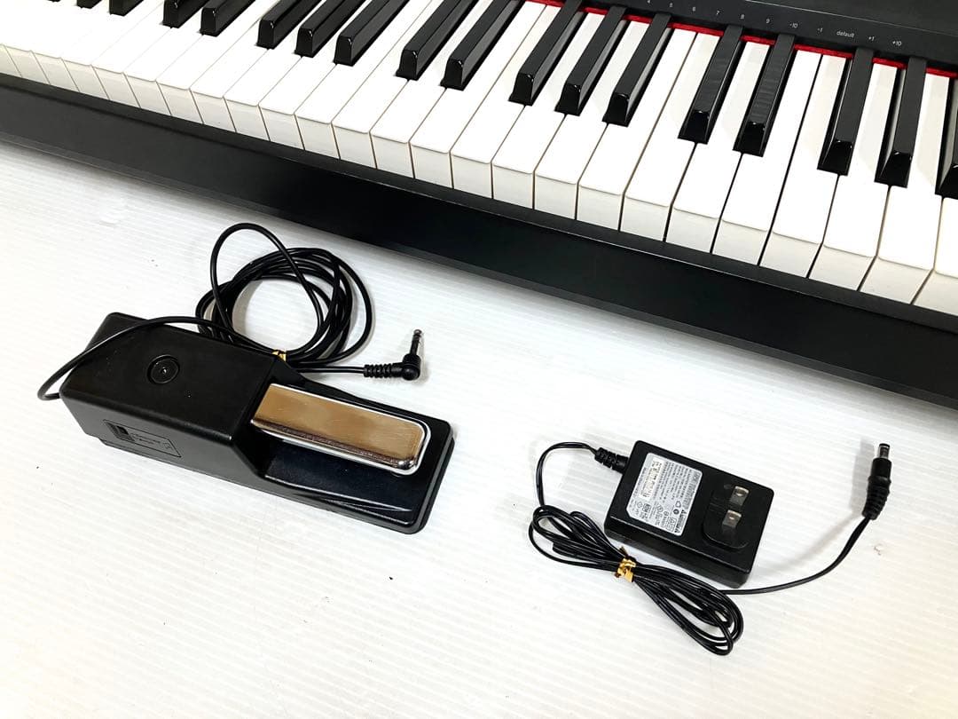 ◆YAMAHA ヤマハ◆88鍵 電子ピアノ P-105B ペダル付き 中古美品
