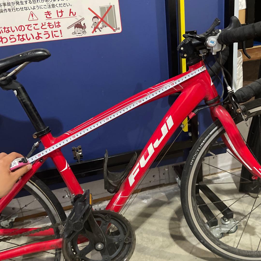 FUJI ロードバイク　レッド