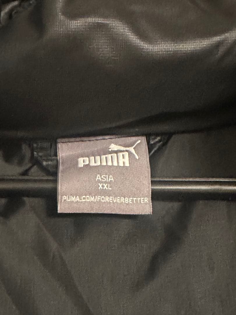 PUMA ブラック ベンチコート XXL