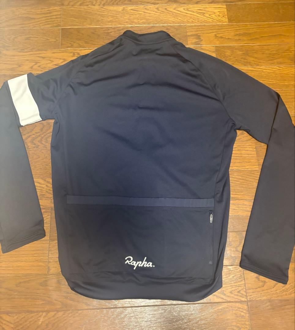 Rapha コアロングスリーブジャージ　ネイビー　L