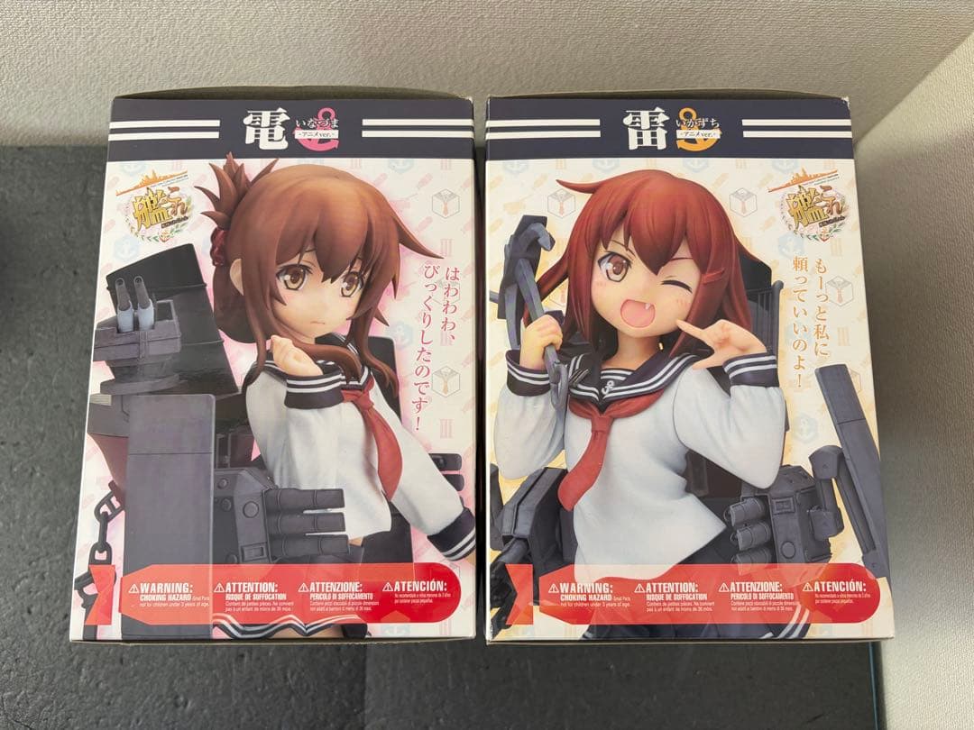 未開封　艦これ フィギュア 雷 電 コトブキヤ　いかづち　いなづま　アニメver