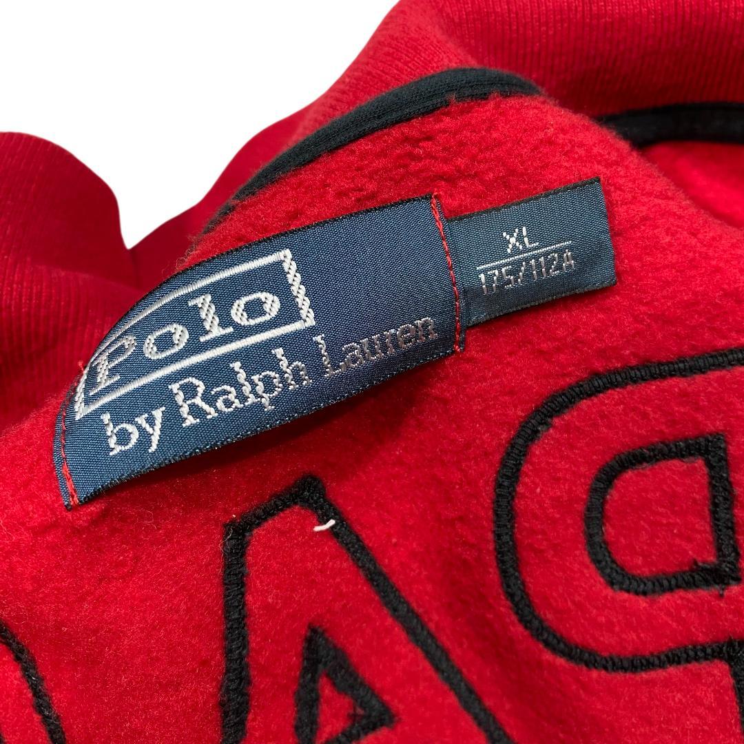 POLO ラルフローレン フルジップ ジャケット XL レッド 012 スペイン