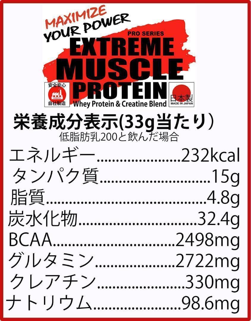 MPXホエイプロテイン5kg クレアチン配合 マイプロテック チョコ味T