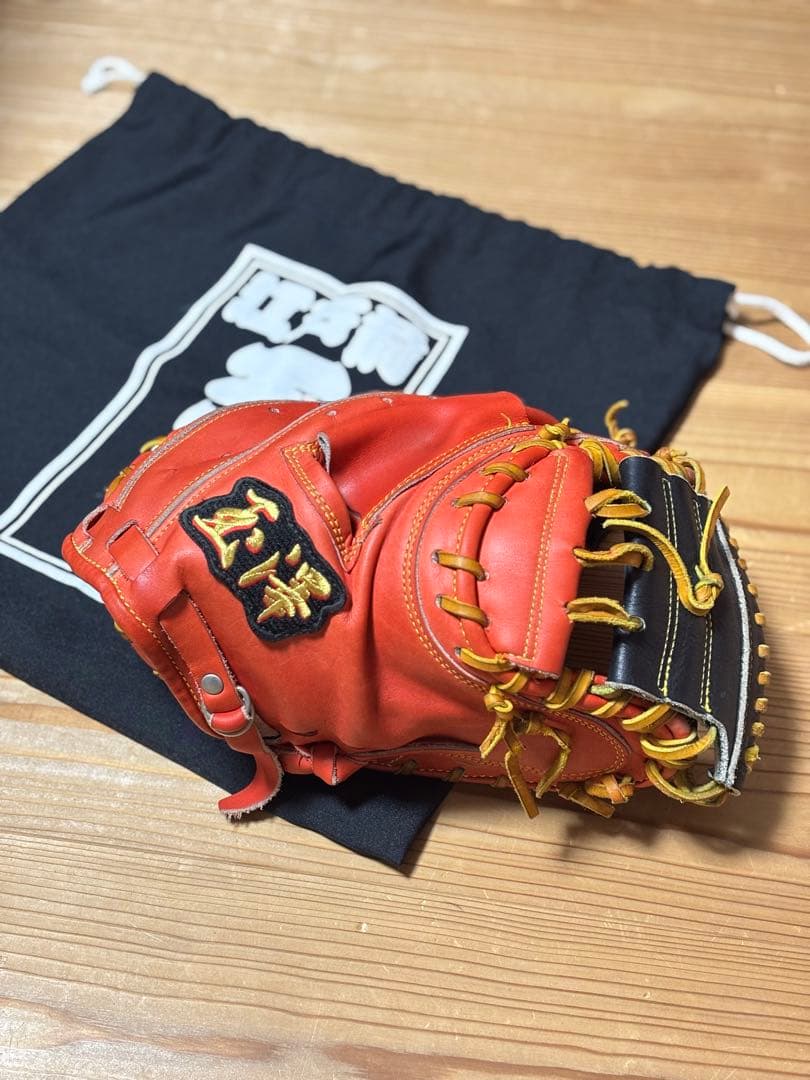 い*銀様 玉澤　TAMAZAWA キャッチャーミット　軟式　カンタマ　ショップオ