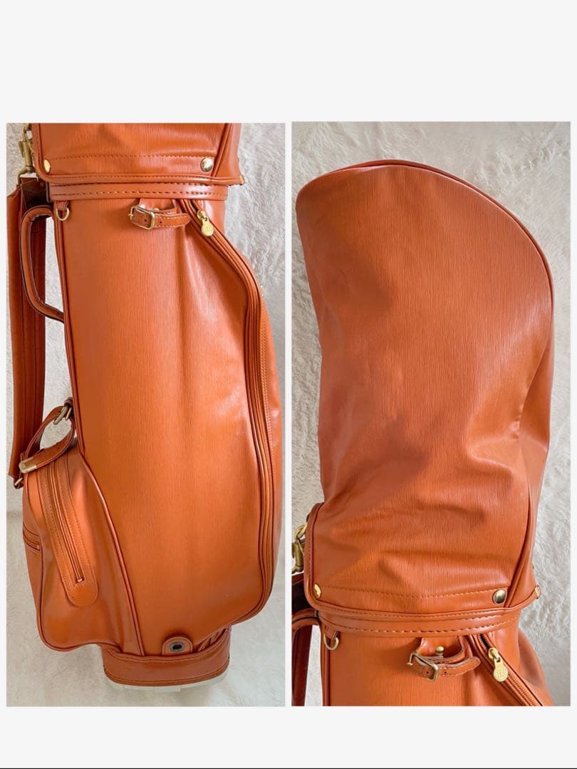 【希少】BALENCIAGA ゴルフバッグ キャディバッグ レザー BBロゴ