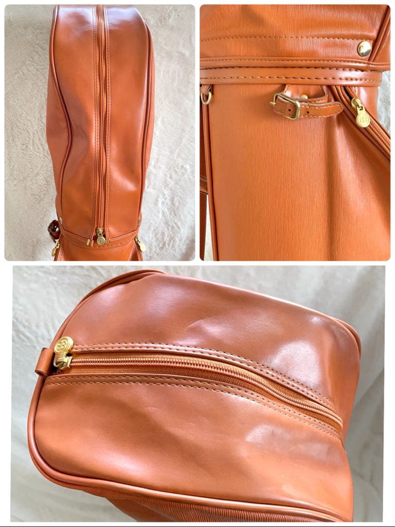 【希少】BALENCIAGA ゴルフバッグ キャディバッグ レザー BBロゴ