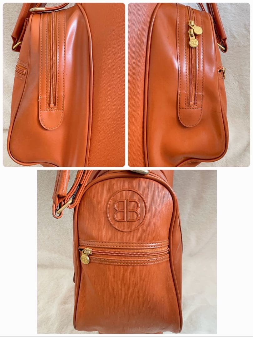 【希少】BALENCIAGA ゴルフバッグ キャディバッグ レザー BBロゴ