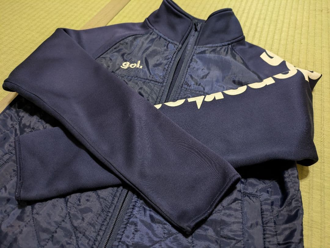 ATHLETA ピステ上下 150、gol.裏起毛ジャージ上のみSサイズ