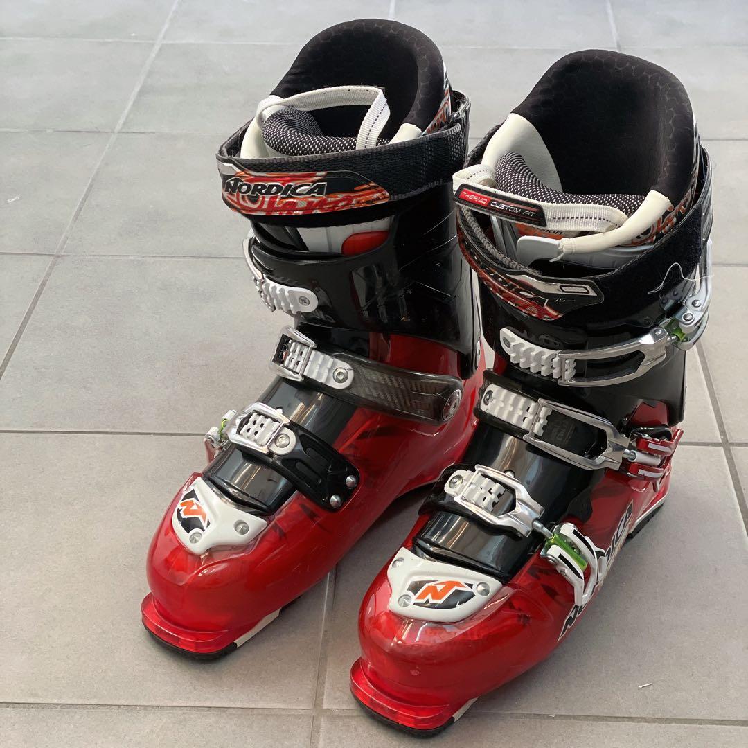 NORDICA ノルディカ スキーブーツ FIREARROW 赤　黒 355mm