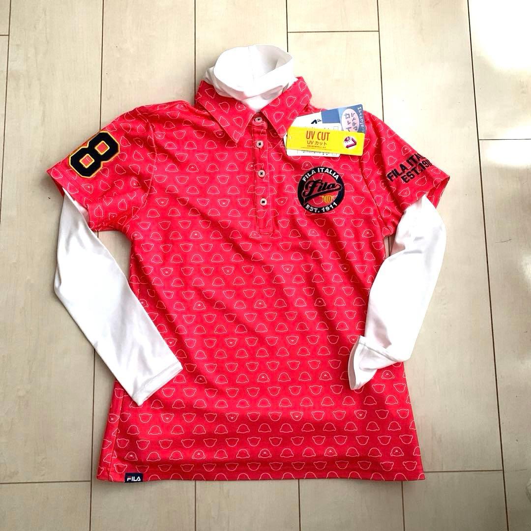 レディース　FILA golf フィラ　ゴルフ　ウェア　ポロシャツ　Ｌ