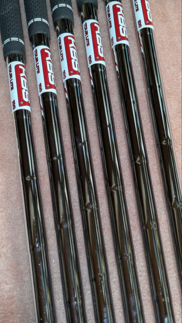 KBS TOUR LITE 100 6本セット 360グリップ付き