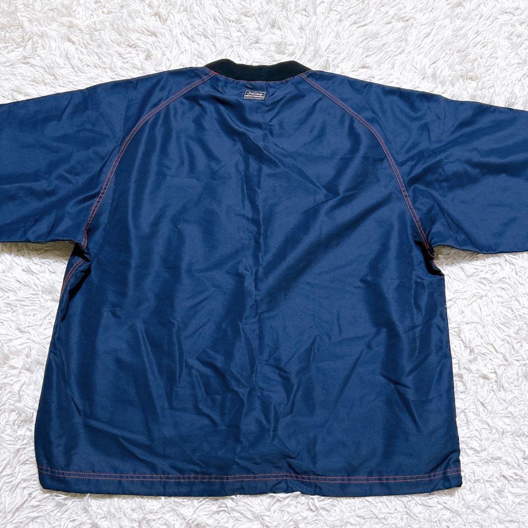 【2645】✨美品✨ Mizuno ウィンドブレーカー セットアップ ネイビー