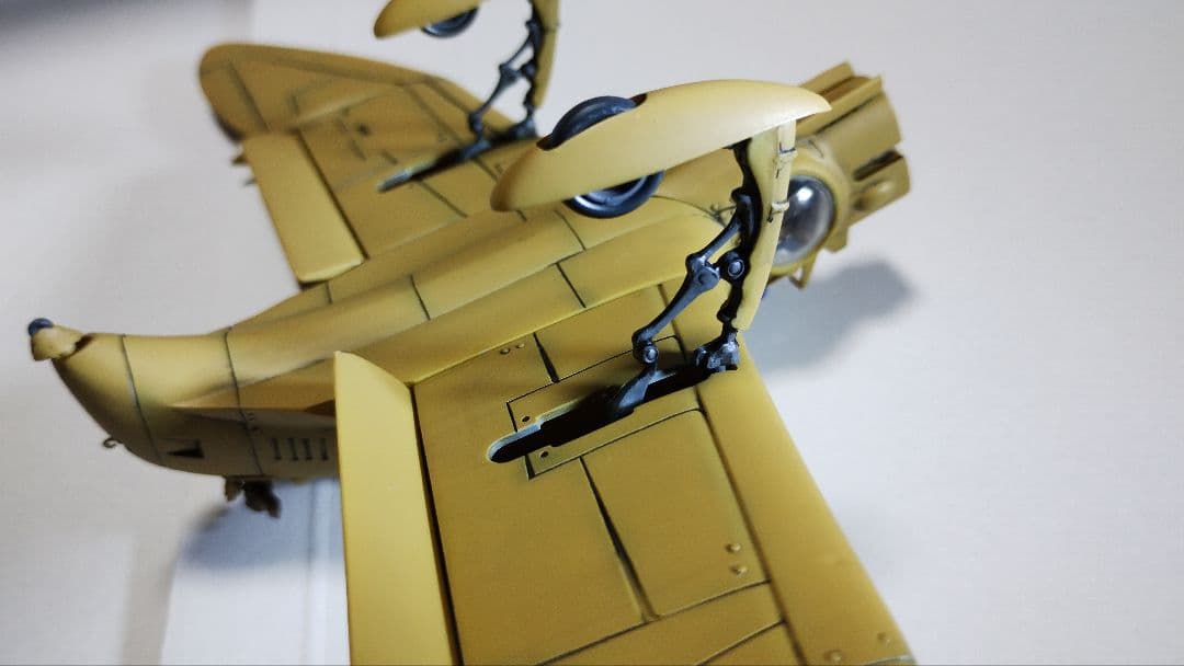 プラモデル完成機　1/72　風の谷のガンシップ(No.2)