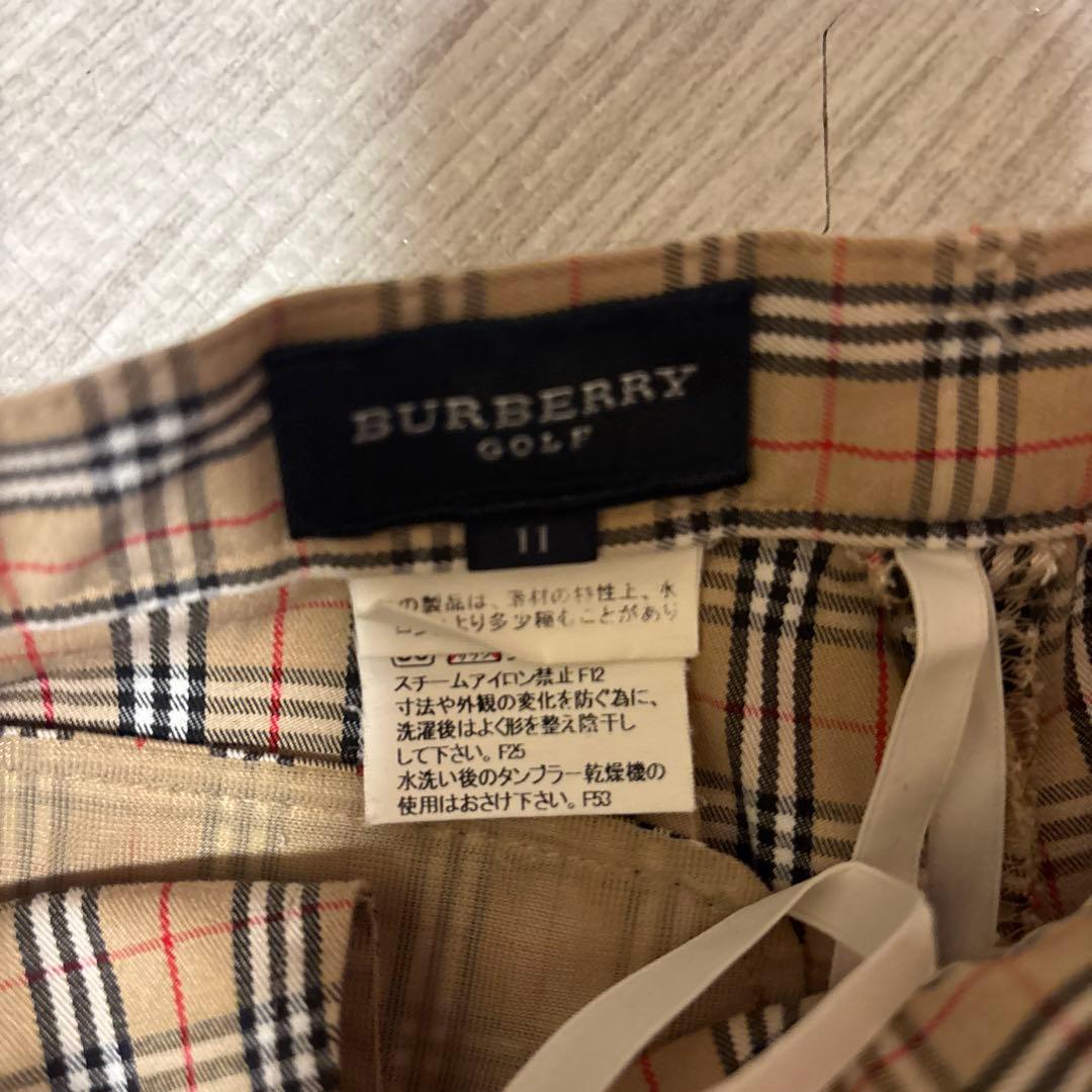 BURBERRY GOLF ウール パンツ スラックス ノバチェック 美品