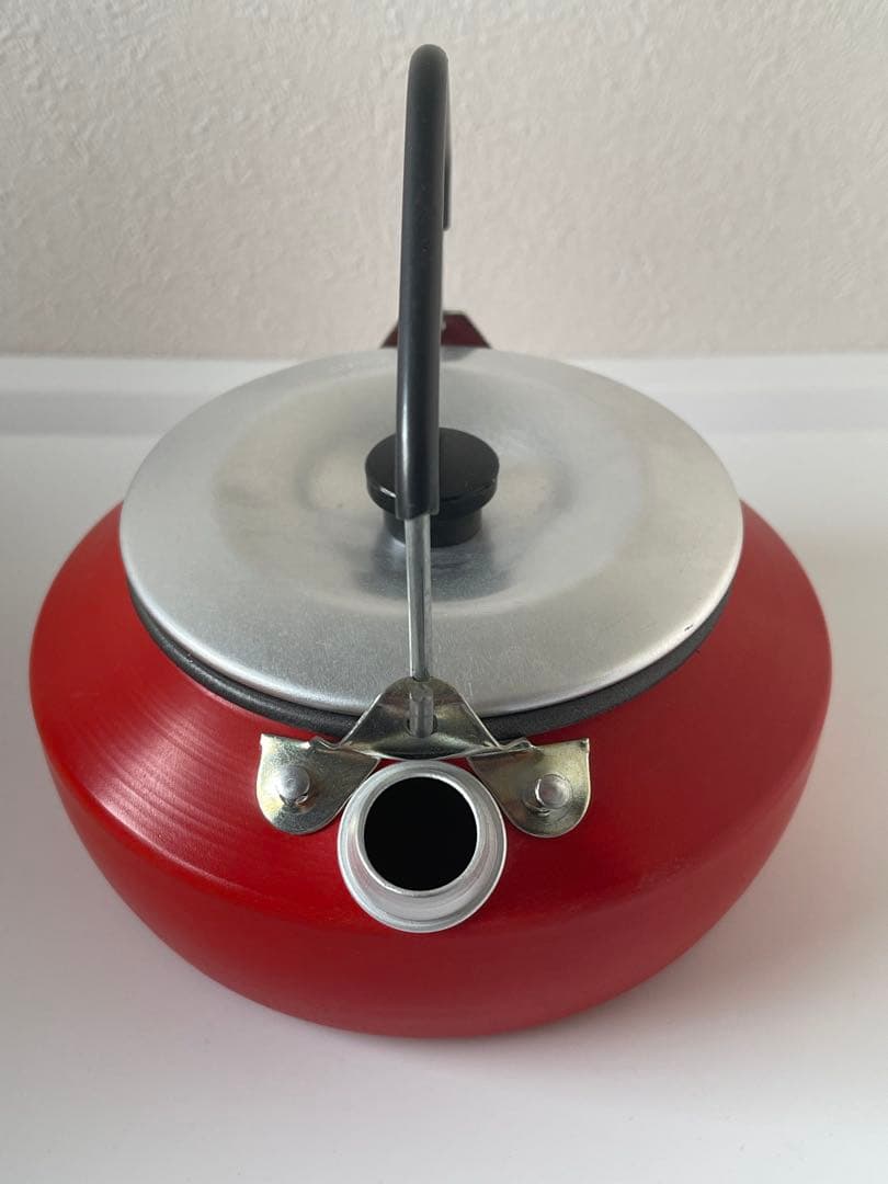 美品 trangia トランギア ケトル 0.6L 廃盤 貴重 レア 赤