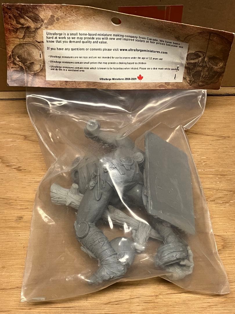 絶版Ultraforge Miniatures Mercenary Giant
