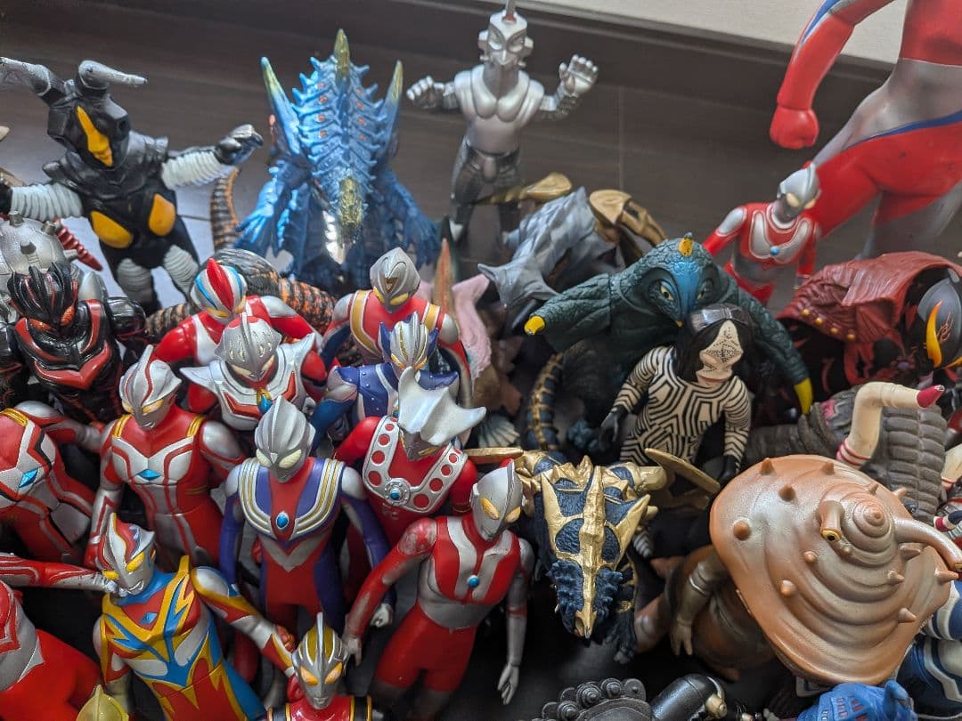 ウルトラマン・仮面ライダー フィギュアセット